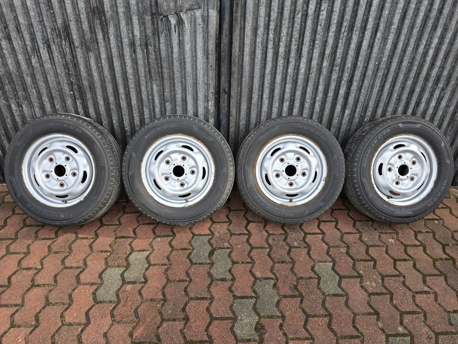 Felgi z oponami 195/70R15C Ford Transit 5x160 Tourneo Custom