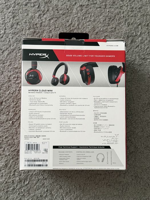 HyperX Cloud Mini Wireless *NOWE*