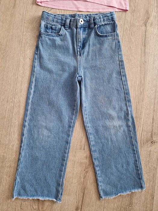 Jeansy i Bluzka dla Dziewczynki Little Kids 122cm