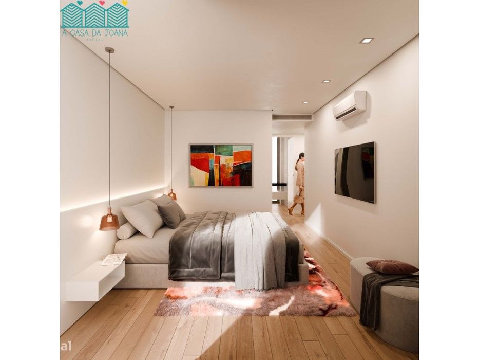 Apartamento T2 com Lugares de Garagem em São Bernardo