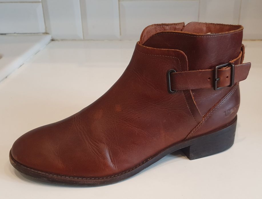 UGG roz. 40 wkładka 26 cm skóra naturalna w całości botki Premium