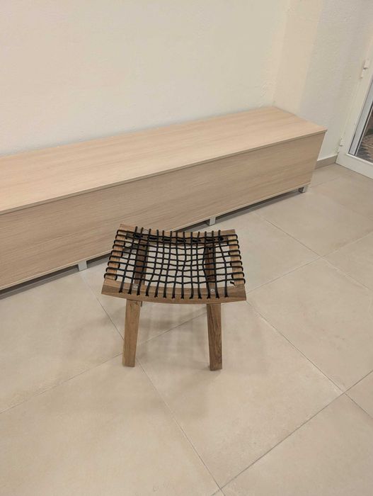 Banco STACKHOLMEN ikea castanho claro c/velatura,