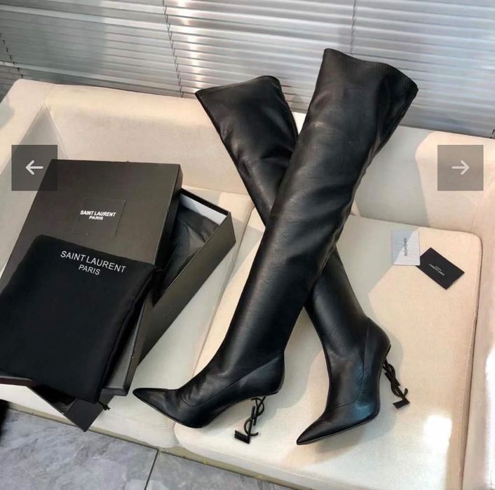 Wyprzedaż! Kozaki muszkieterki YSL! Premium 37 od ręki