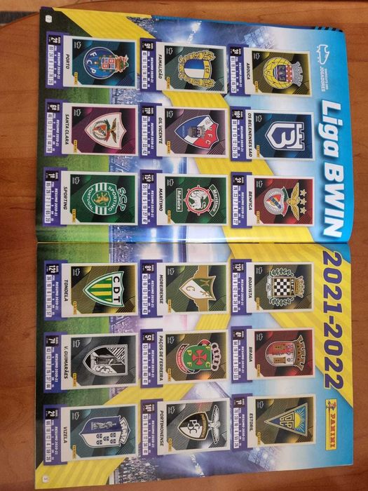 Caderneta Futebol 21 - 22 Completa + Starter Pack