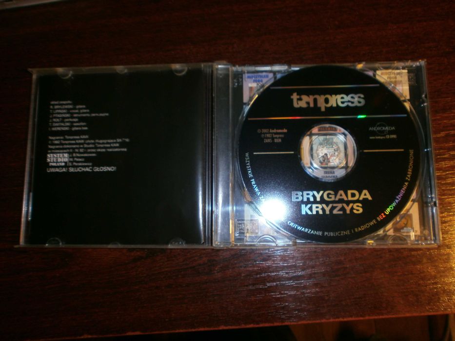 Польский рок 80-90-х Brygada Kryzys CD диск