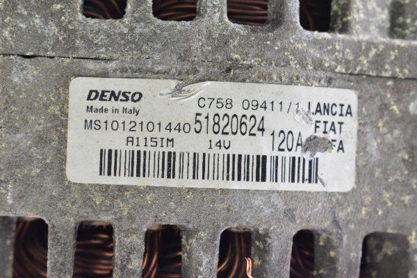 Alternator ALFA ROMEO 159 GIULIETTA FIAT 500 1.6 JTDM MJET CRD 51820624