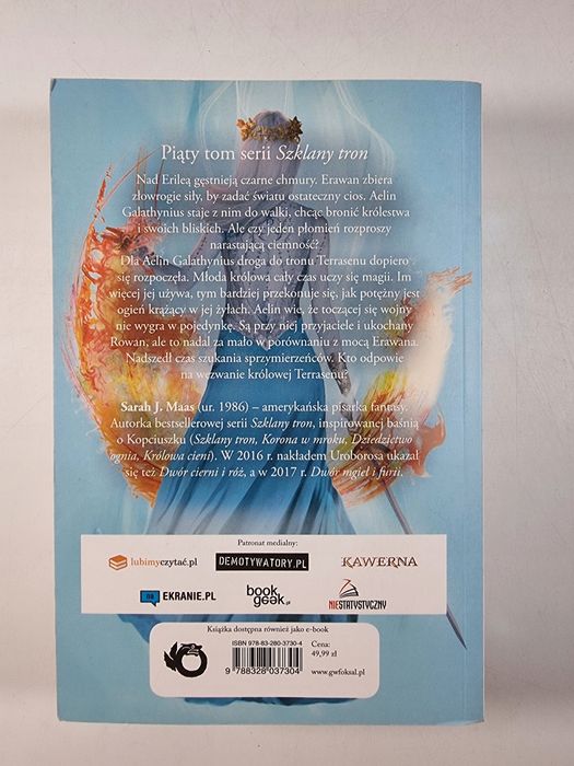 Imperium Burz / Szklany Tron Tom 5 / Sarah J. Maas