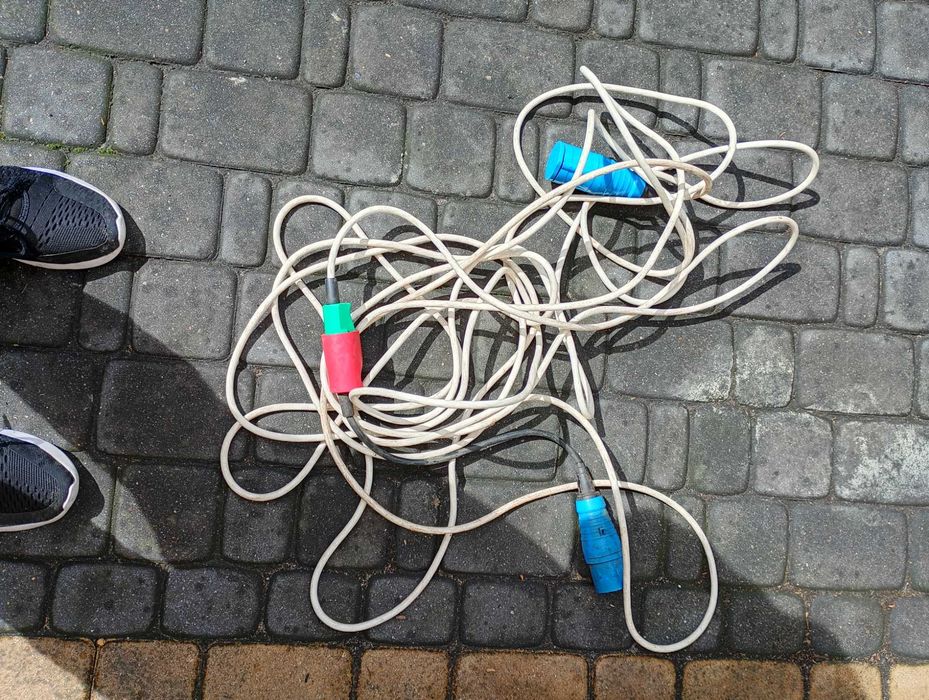 Kabel przewód zasilający przyczepę kempingową