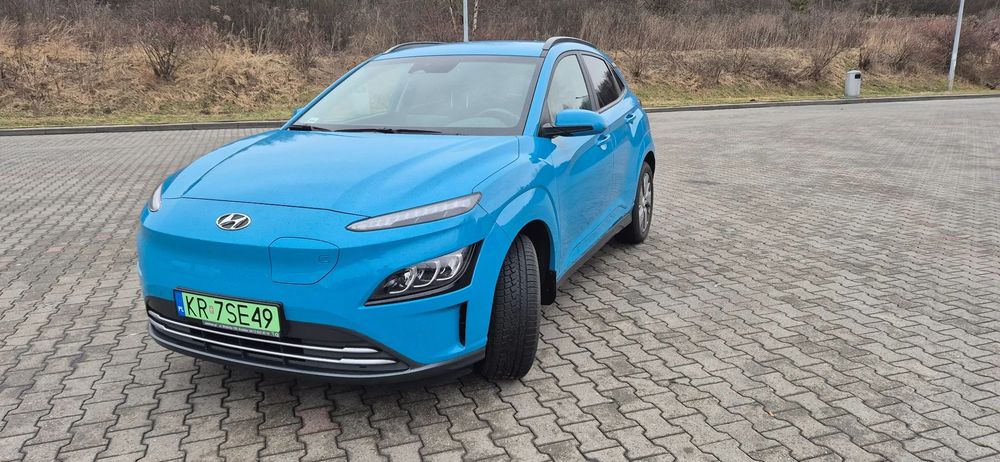 Hyundai Kona Hyundai Kona EV 2021 | 64 kWh (68 kWh brutto) | Stan niemal-idealny!