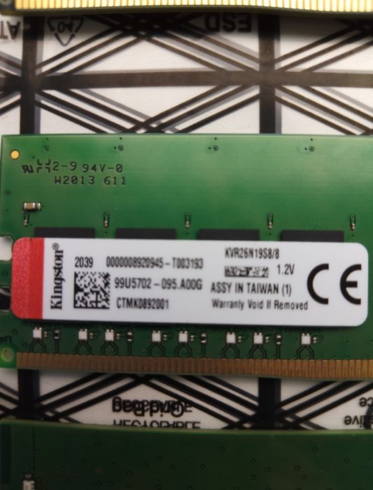 Оперативна пам'ять ОЗУ DDR4 32Гб Kingston