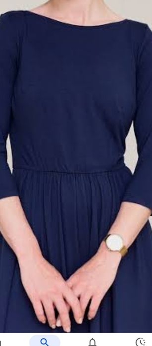 Nowa sukienka Marie Zelie Limosa Granat 42