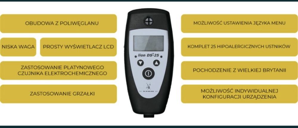 Blokada alkohlowa skalibrowana
