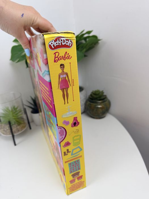 Набір barbie +play doh лялька барбі оригинал запечатна