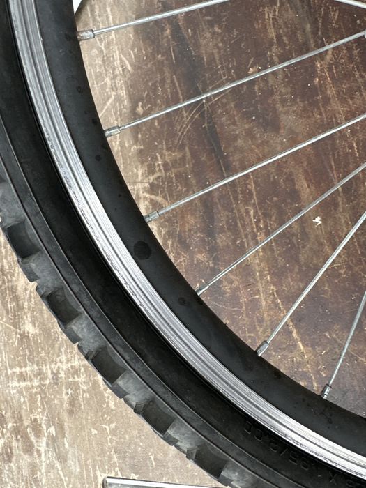 Koło 26 rower przód dętka opona komplet