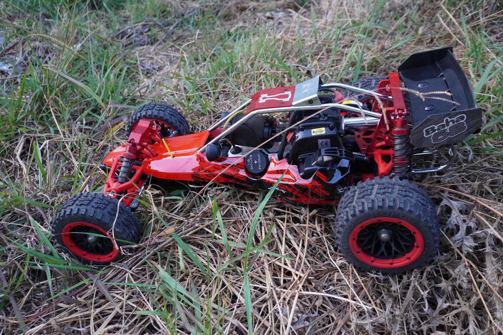 Carro RC 1:5 80KM/h Gasolina 2 Tempos 29cc ROFUN BAHA 5B