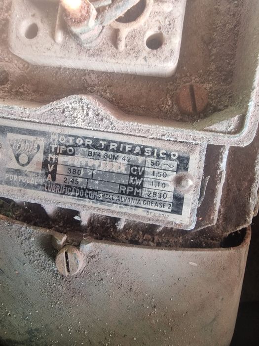 Motores trifásicos em.bom.estado