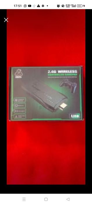 Consola Game Stick em 4K
Traz cartão MicroSD 64GB com 10000 Jogos