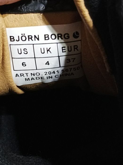 Trampki na platformie Bjorn Borg