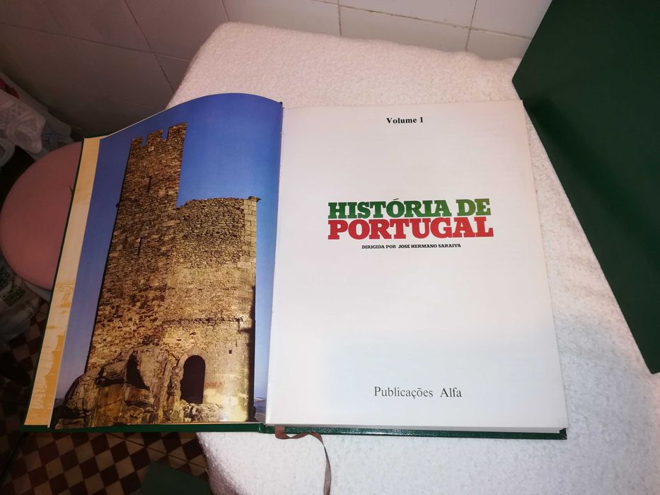 história de portugal - josé hermano saraiva (coleção de 6 livros) 1983