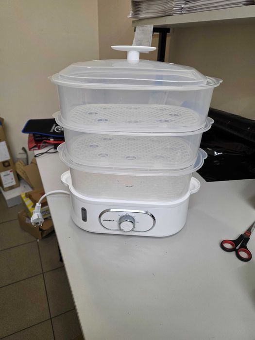 Parowar Aigostar B311N 12 l biały 900 W