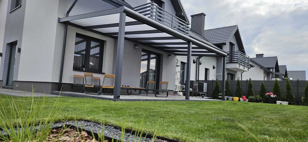 Zadaszenie tarasu, pergola, ogród zimowy, szklany, patio, oranżeria