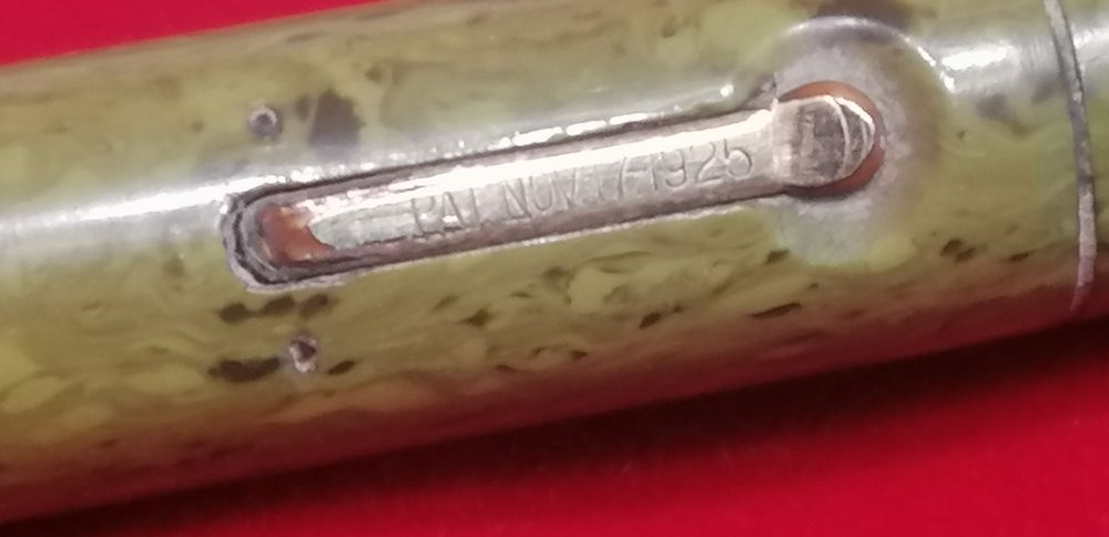 canetas aparo ouro 18k antiga konklin toledo