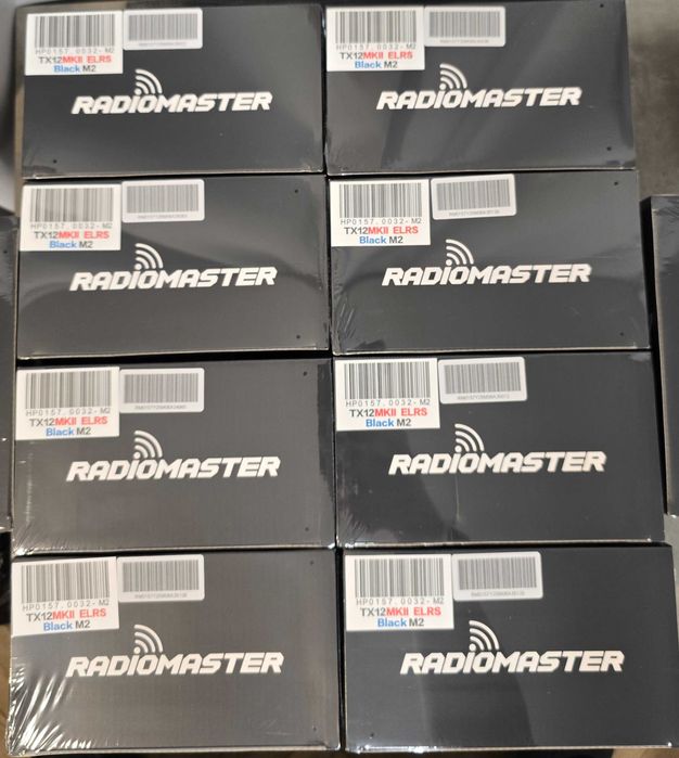 Radiomaster TX12 ELRS FCC MKII Нові пульти в плівці з заводу , Є акуми 18650, фірмові кейси, ES900TX модулі Є 50+ штук