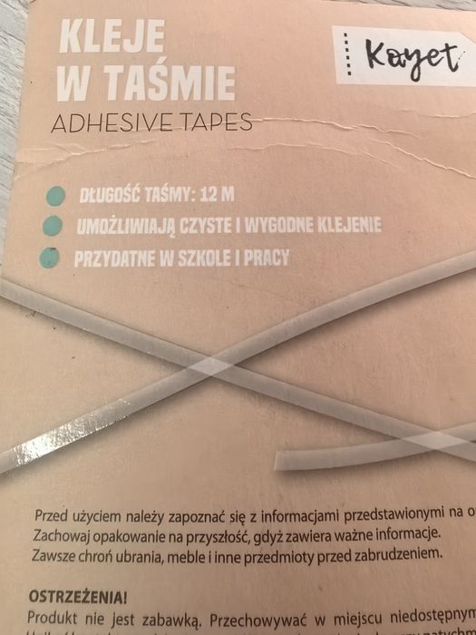 Kayet - kleje w taśmie