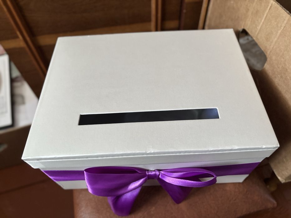 Коробка для грошей весільна