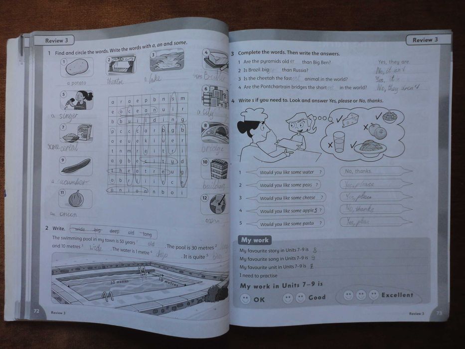 Workbook Family and friends 3 (2nd edition) ORIGINAL