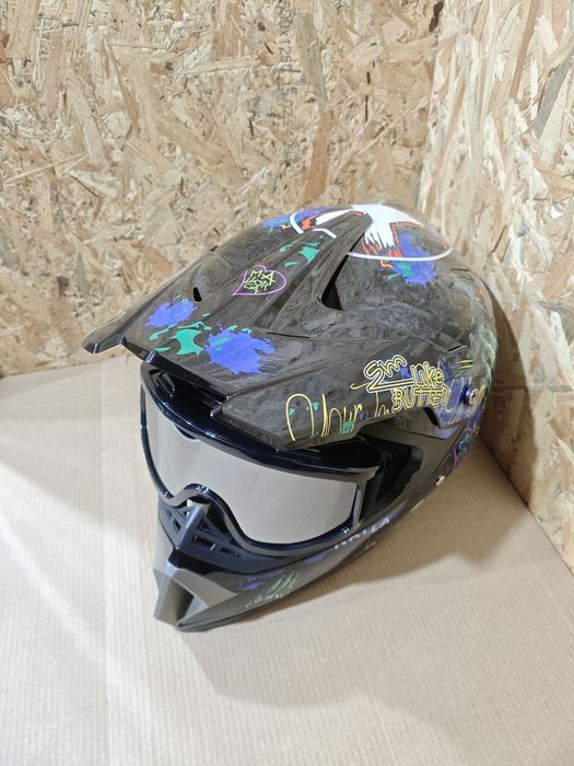 Мотошолом кроссовий M для Мотокросу, Квадроциклу, Велоспорту Ендуро