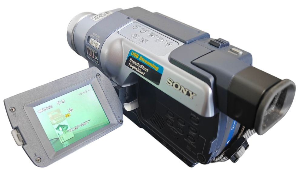Sony Digital8 DCR-TRV245E – Kamera Cyfrowa Digital8 | USB Streaming | NightShot | SteadyShot