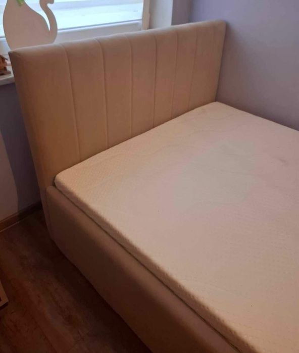 Łóżko tapicerowane duży wybór materiałów i wzorów