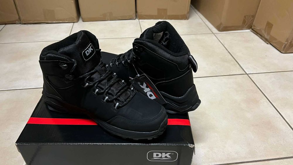 Zimowe Obuwie Męskie Czarne Nr 41