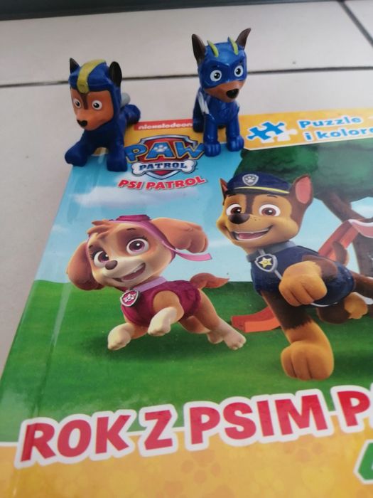 Książka z puzzlami Paw Patrol