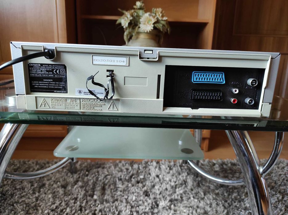 Magnetowid AIWA HV-FX5900KH + pilot i kabel SCART (Euro)