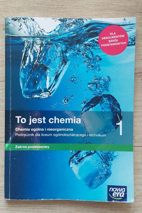Podręcznik "To jest chemia 1"