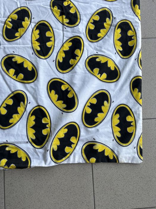 Forra de edtedao + almofada cama de solteiro Batman