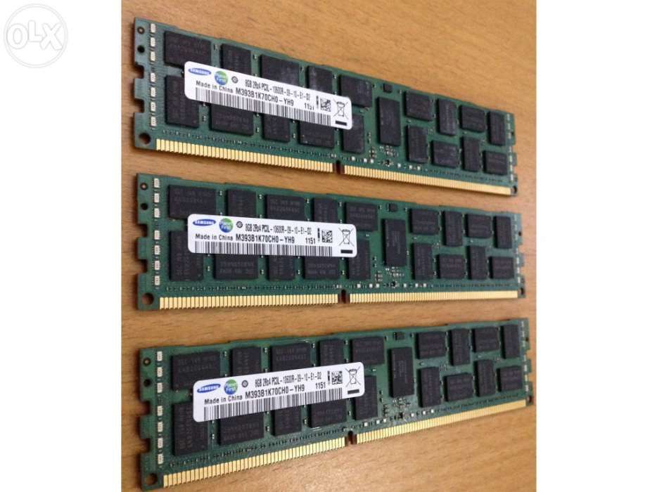 DDR3 3x8GB=24GB - 1333 - M393B1K70CH0-CH9
