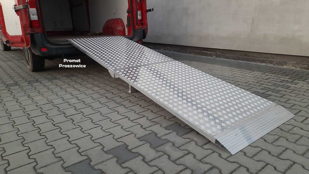 Rampa Aluminiowa SKŁADANA 3,25m x 1m do 1T Najazd Podjazd Platforma