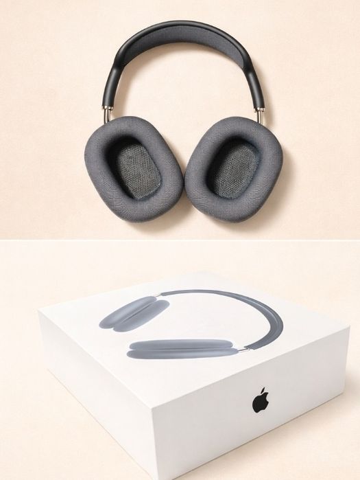 AirPods Max Midnight – Estado Impecável, Completo na Caixa