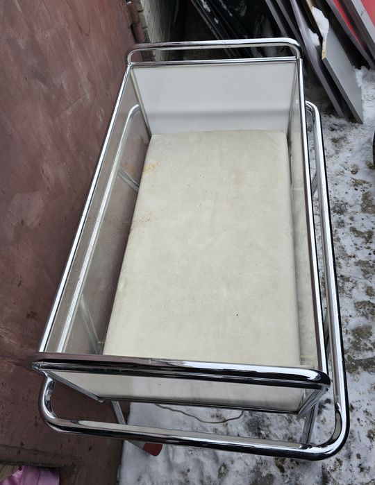 Люлька для новорожденных. Лікарняна дитяча колиска. Кювез-візок. 70×40