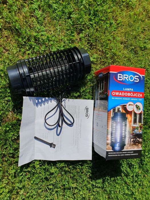 Bros lampa owadobójcza na muchy, komary, meszki I osy  Nowe