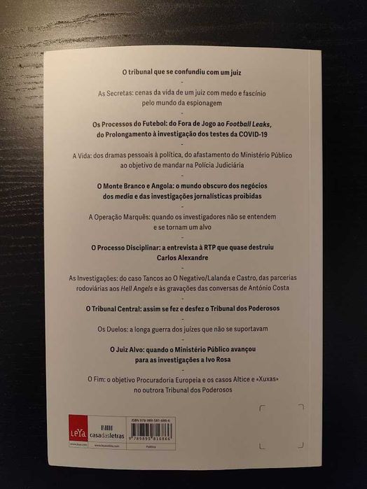 (Env. Incluído) O Tribunal dos Poderosos de António José Vilela