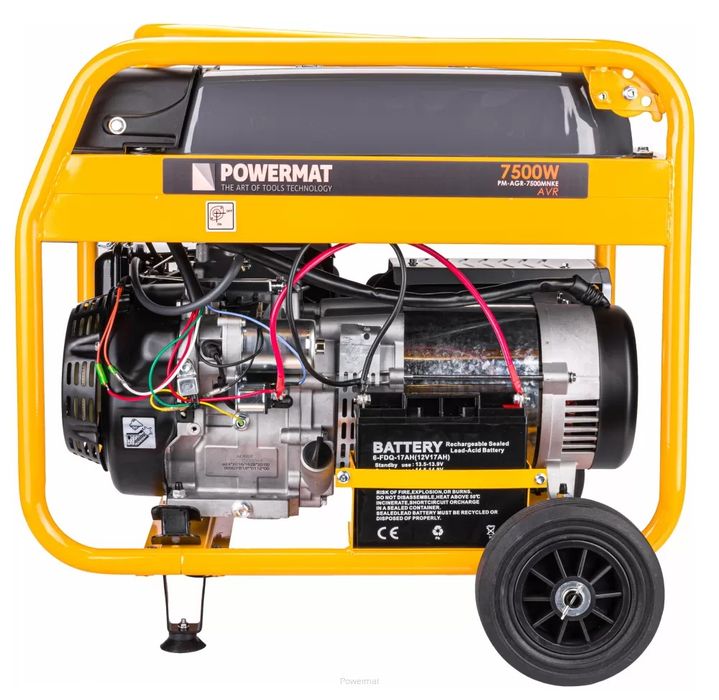 Agregat PRĄDOTWÓRCZY 7KW Powermat PM-AGR-7500MNKE 7500 W