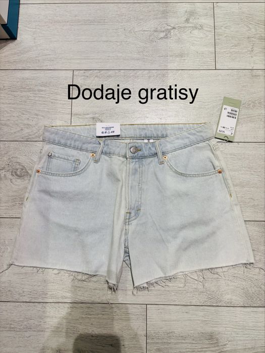 Nowe damskie spodenki jeansowe m