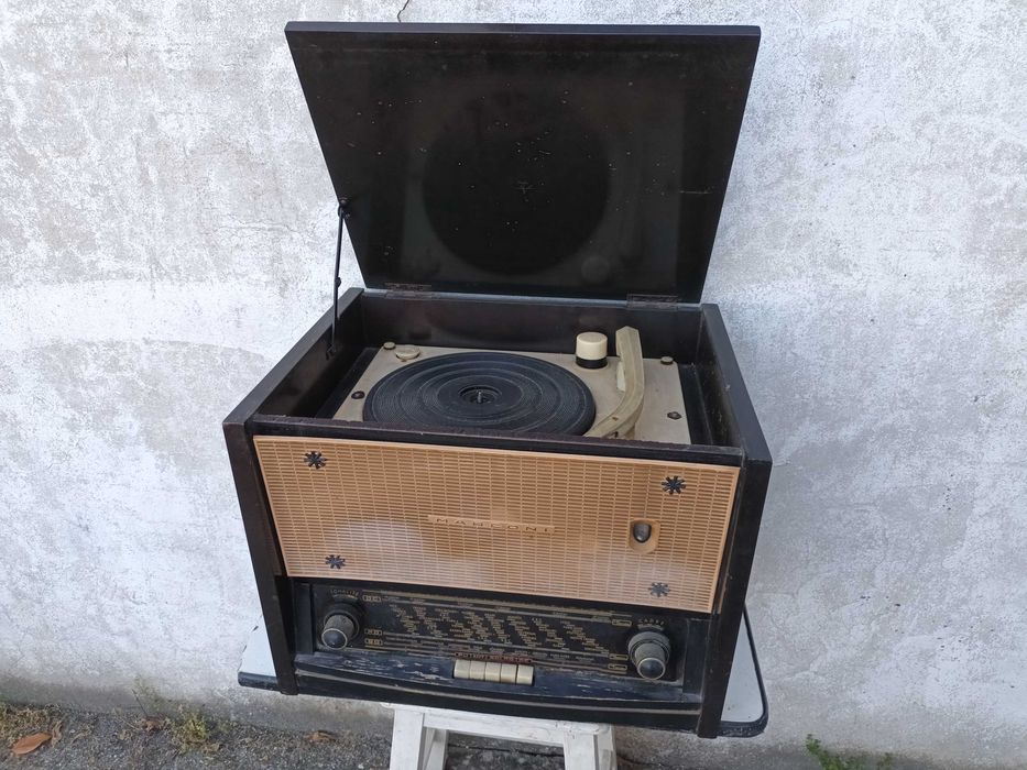 Rádio Giradiscos Marconi 66C Platinum Vinyl