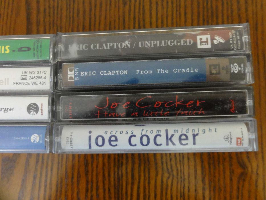 Kasety magnetofonowe: Chris Rea...inne.