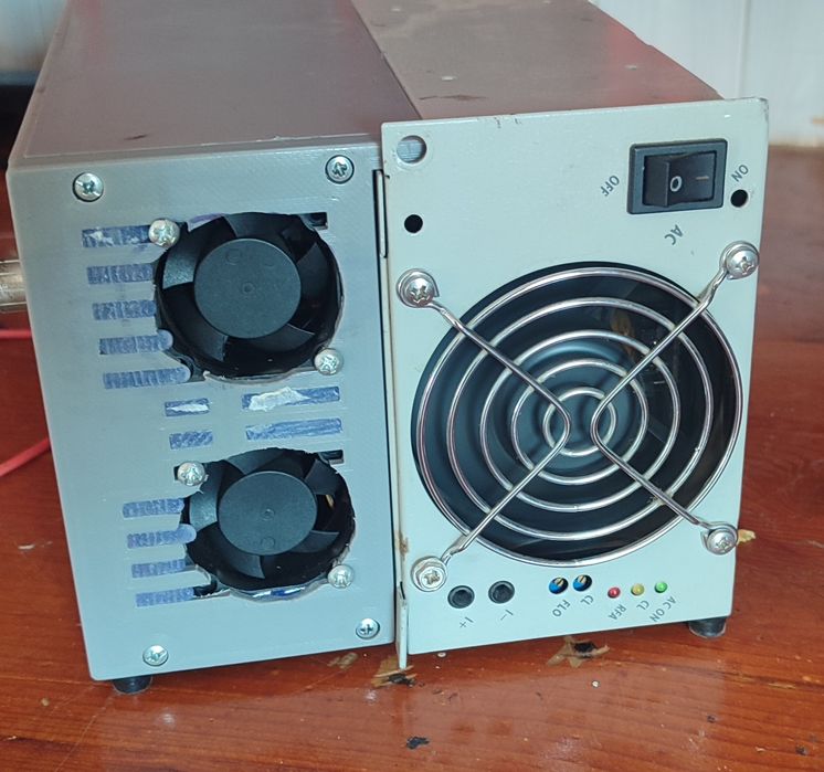 Блок живлення лабораторний двоканальний  DPS5020 + ESR48/30