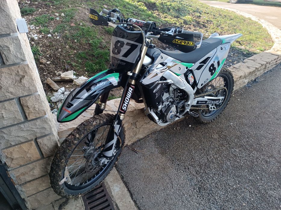 Kawasaki kxf 250 2014 motor refeito a novo